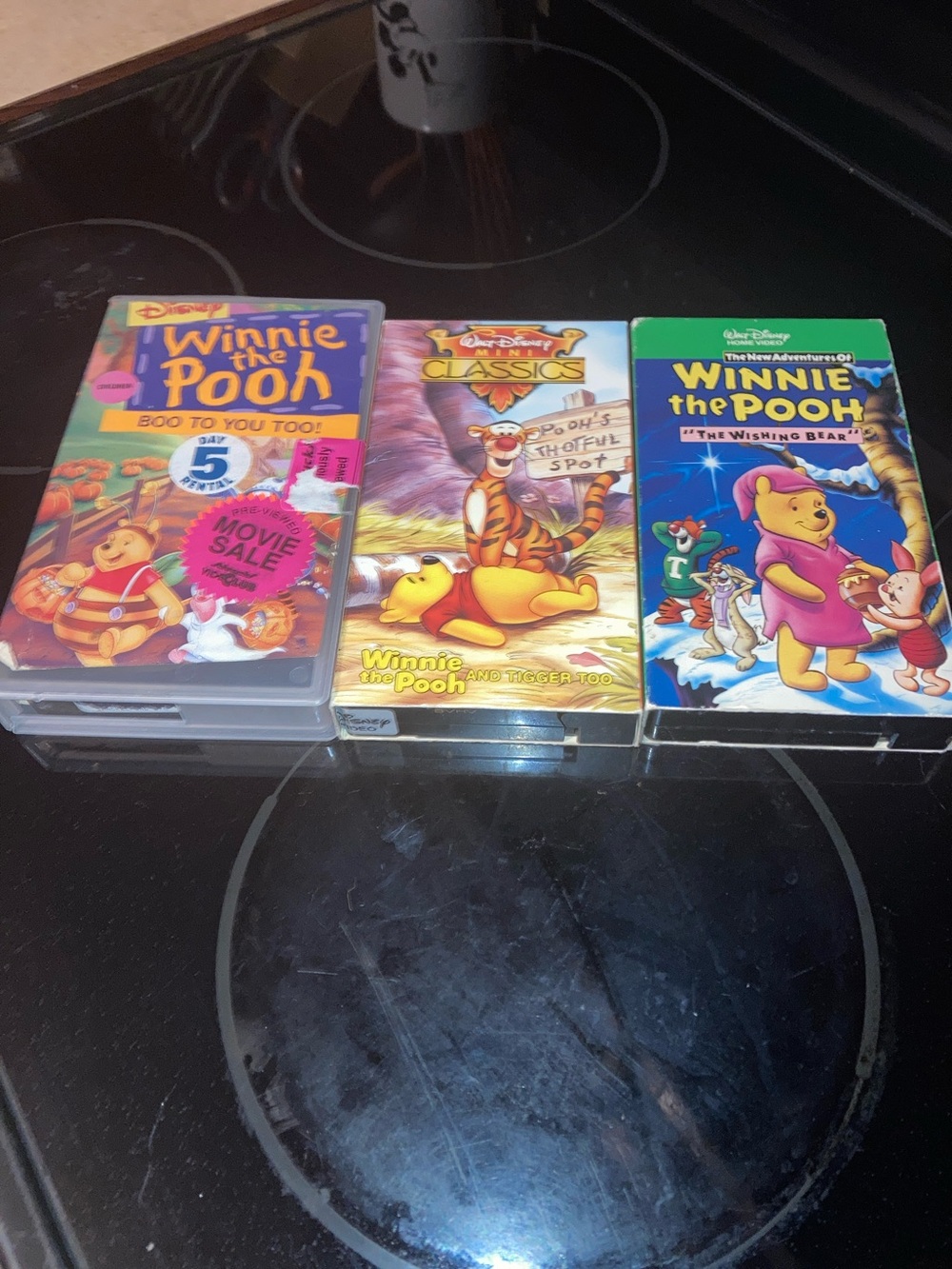 Winnie the Pooh VHS set